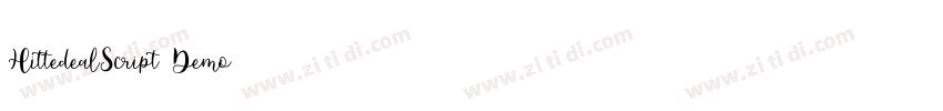HittedealScript Demo字体转换